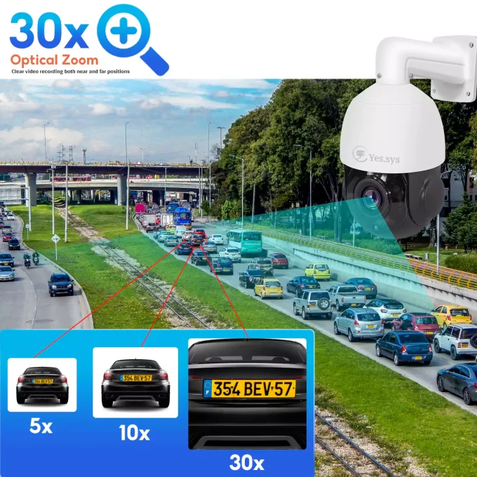Eyes.sys 8MP 30X PTZ PoE Security Camera-22182 - Image 2