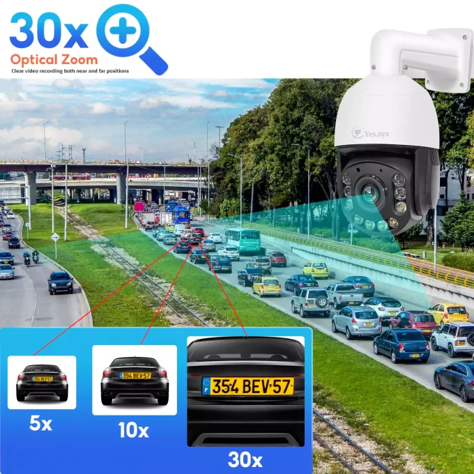 Eyes.sys 8MP 30X PTZ PoE Security Camera-22183 - Image 2