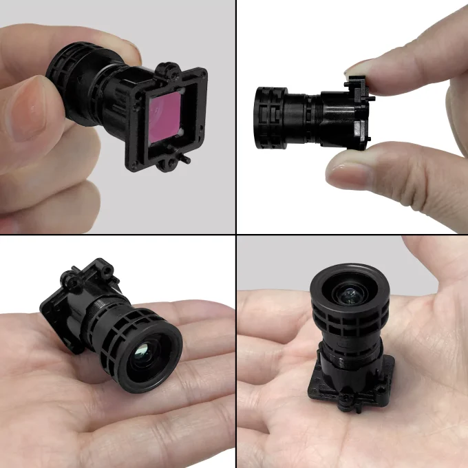 HD Starlight 5MP F1.0 3.6mm 6mm cctv lens black light 1/1.8″-22227 - Image 2